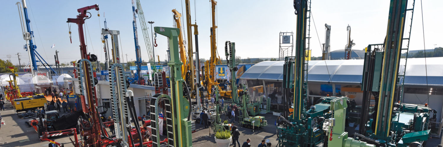 Fiera Geofluid a Piacenza con macchine per perforazione