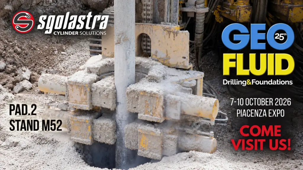 Sgolastra – Geofluid 2026 – Pad. 2 / Hall 2 – Stand M52